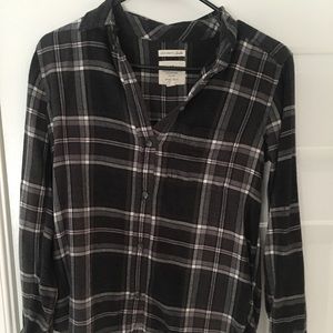 Flannel button up!